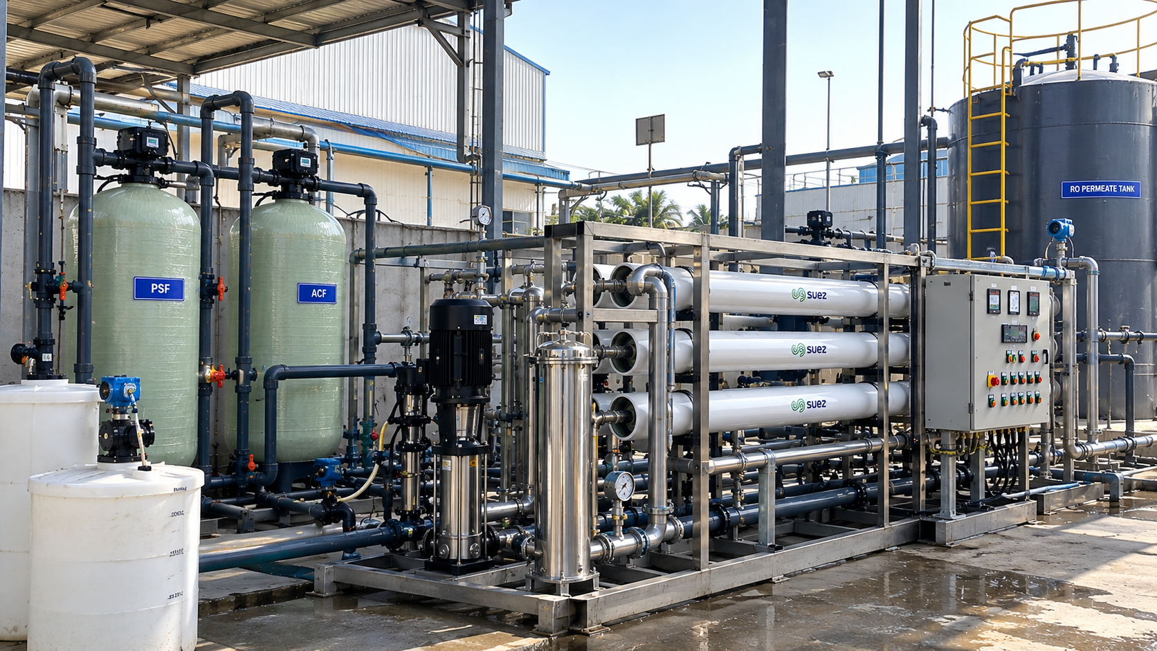 Industrial RO Plant Service in Chennai & Tamil Nadu
